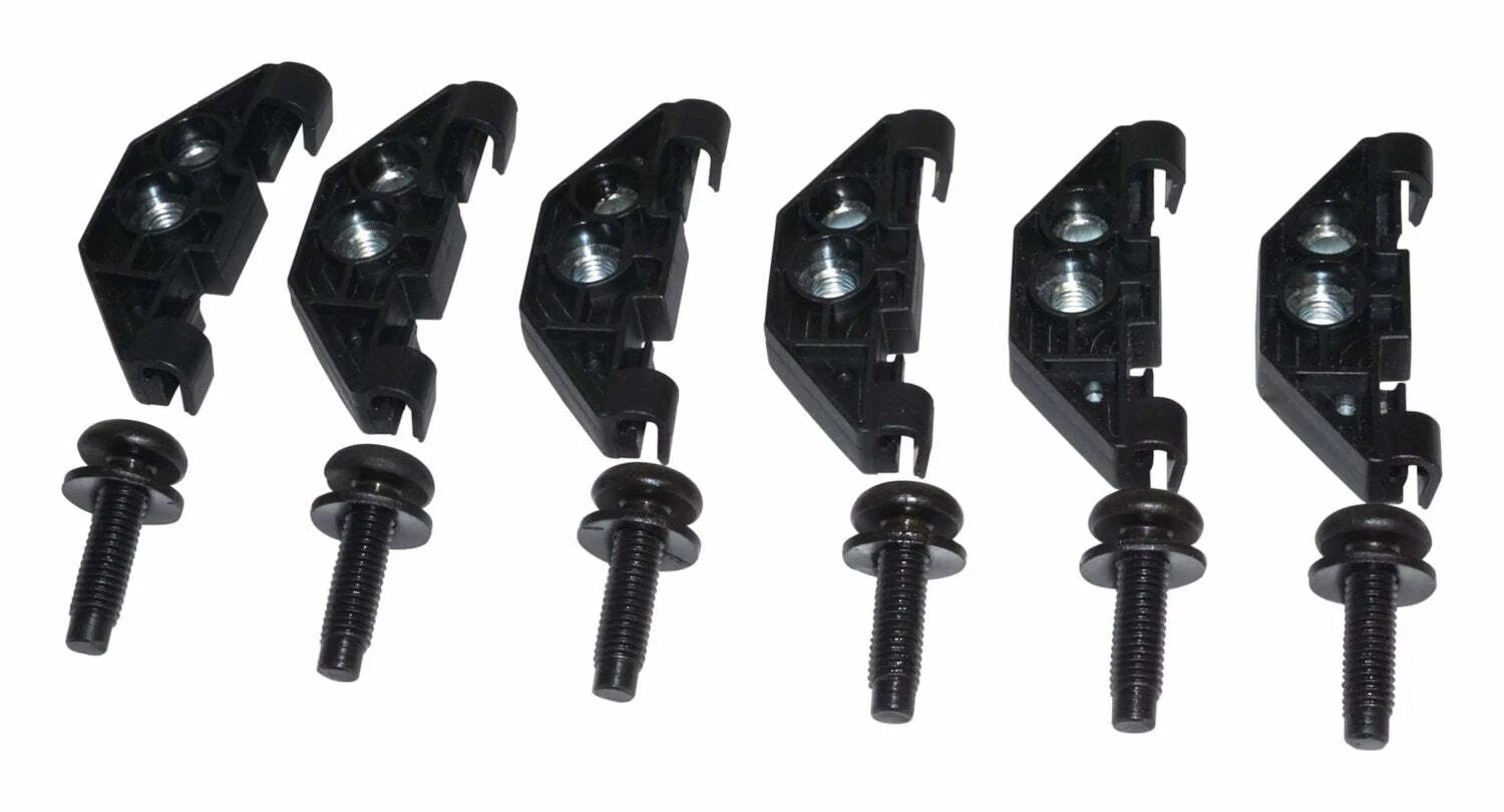 Crown Automotive - Steel Black Hard Top Hardware Kit - 55397093K